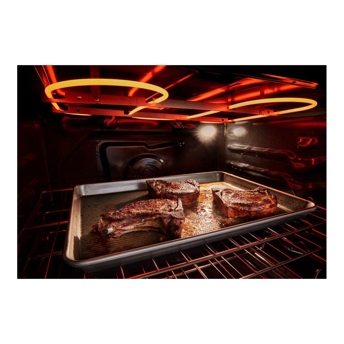 30-inch Smart Gas Range with Air Cooking Technology, No Preheat Air Fry, Steam/Self Clean and High Speed Preheat