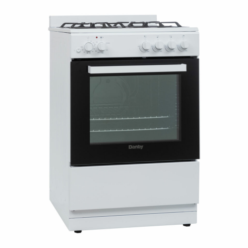 Danby 24″ Wide Gas Range in White