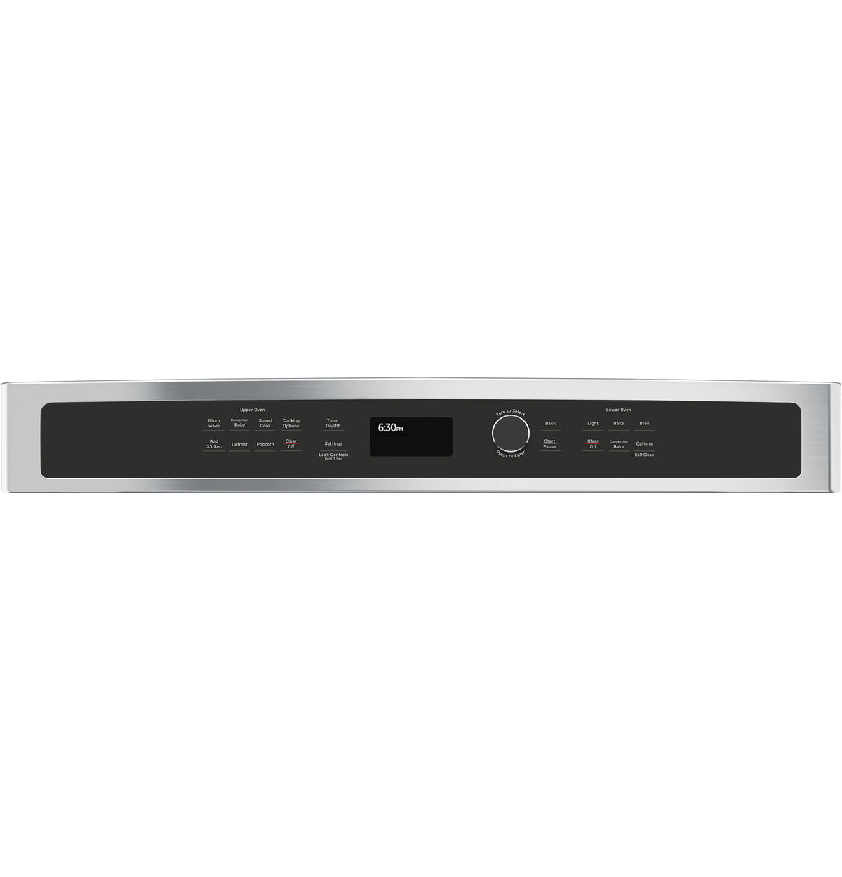 GE Profile™ 30 in. Combination Double Wall Oven with Convection and Advantium® Technology