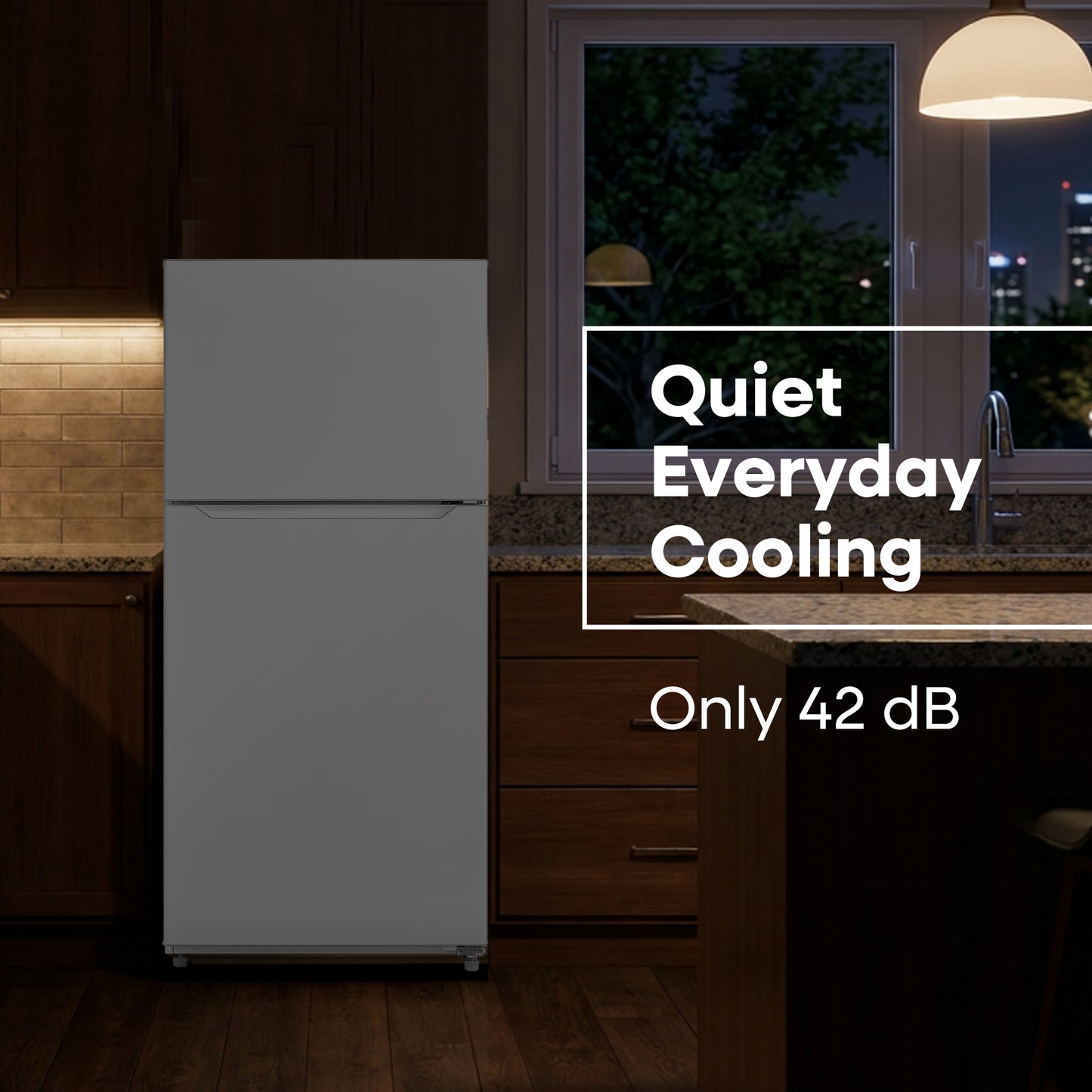 Element Electronics 14.2 cu. ft. Top Freezer Refrigerator - White, ENERGY STAR (ERT14CSCW)