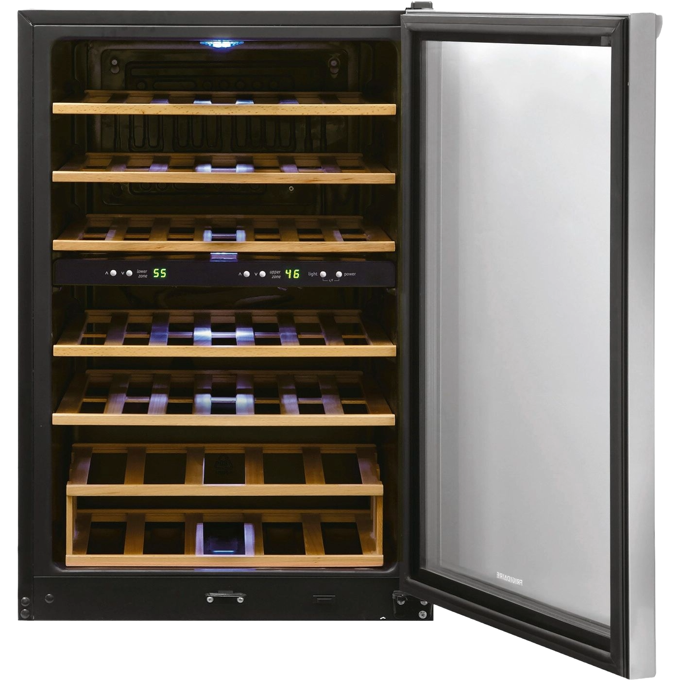 45 Bottle Two-Zone Wine Cooler