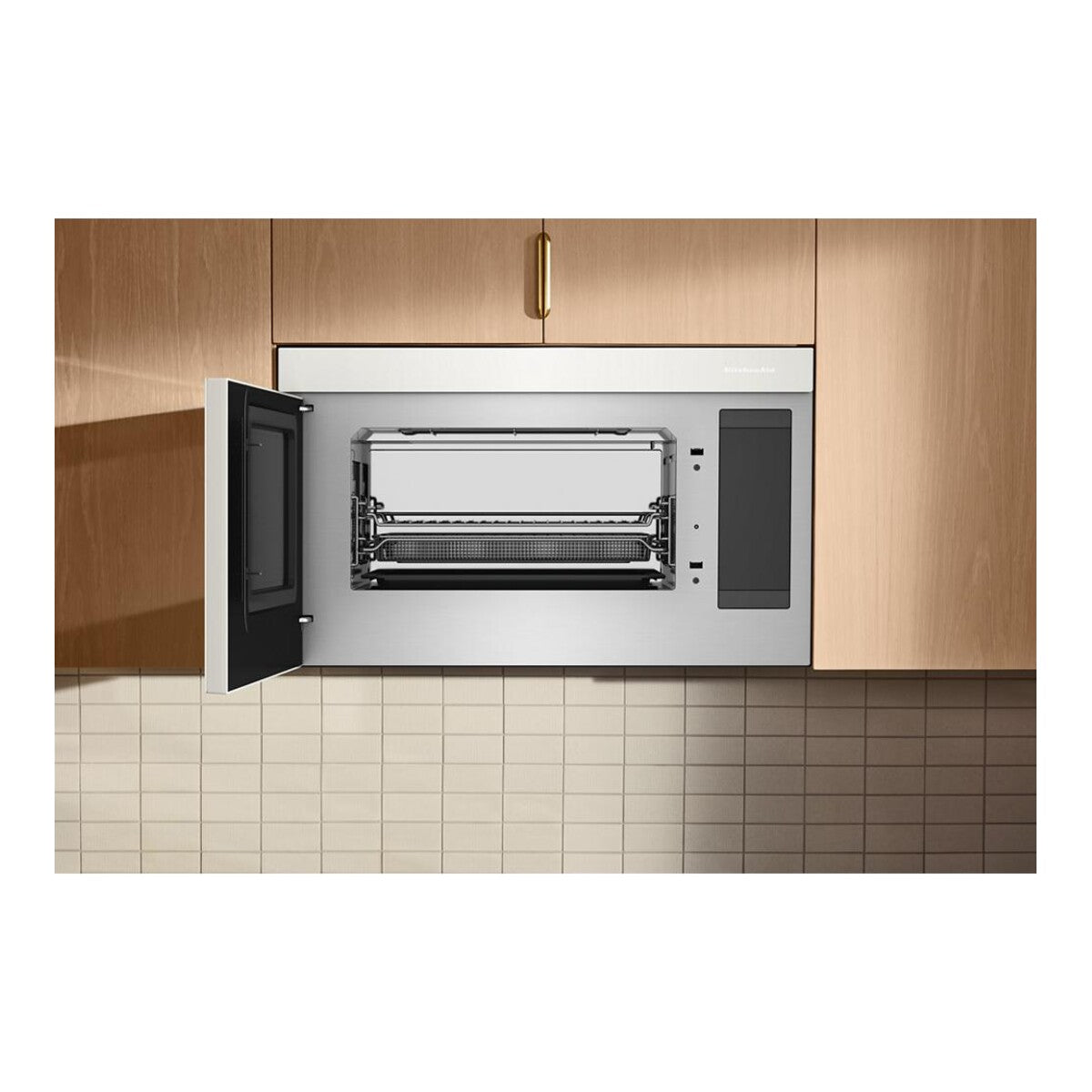 Multifunction Over-the-Range Microwave Oven with Flush Built-In Design