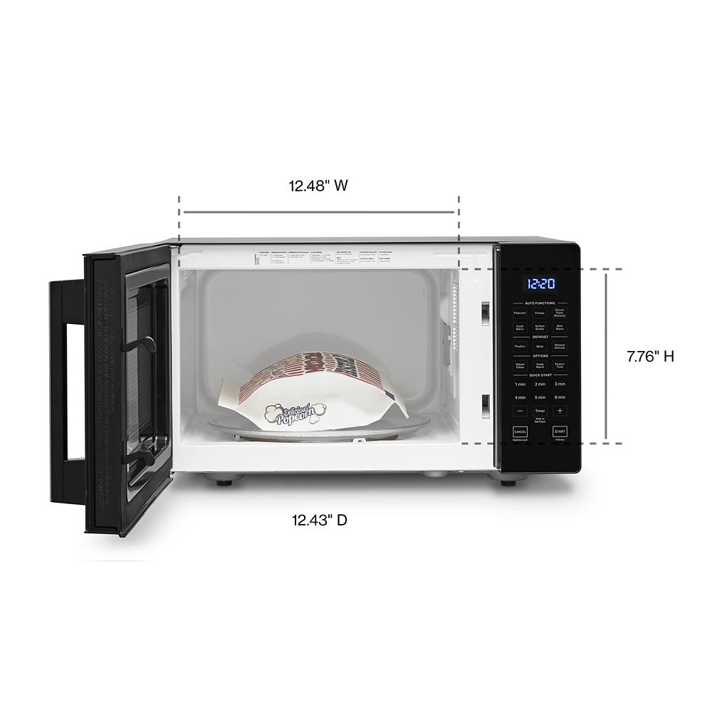 0.9 Cu. Ft. Capacity Countertop Microwave with 900 Watt Cooking Power