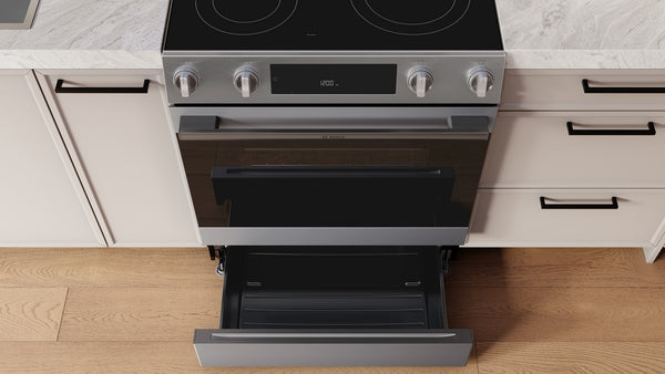 300 Series, Electric Slide-in Range, 30'', Stainless Steel
