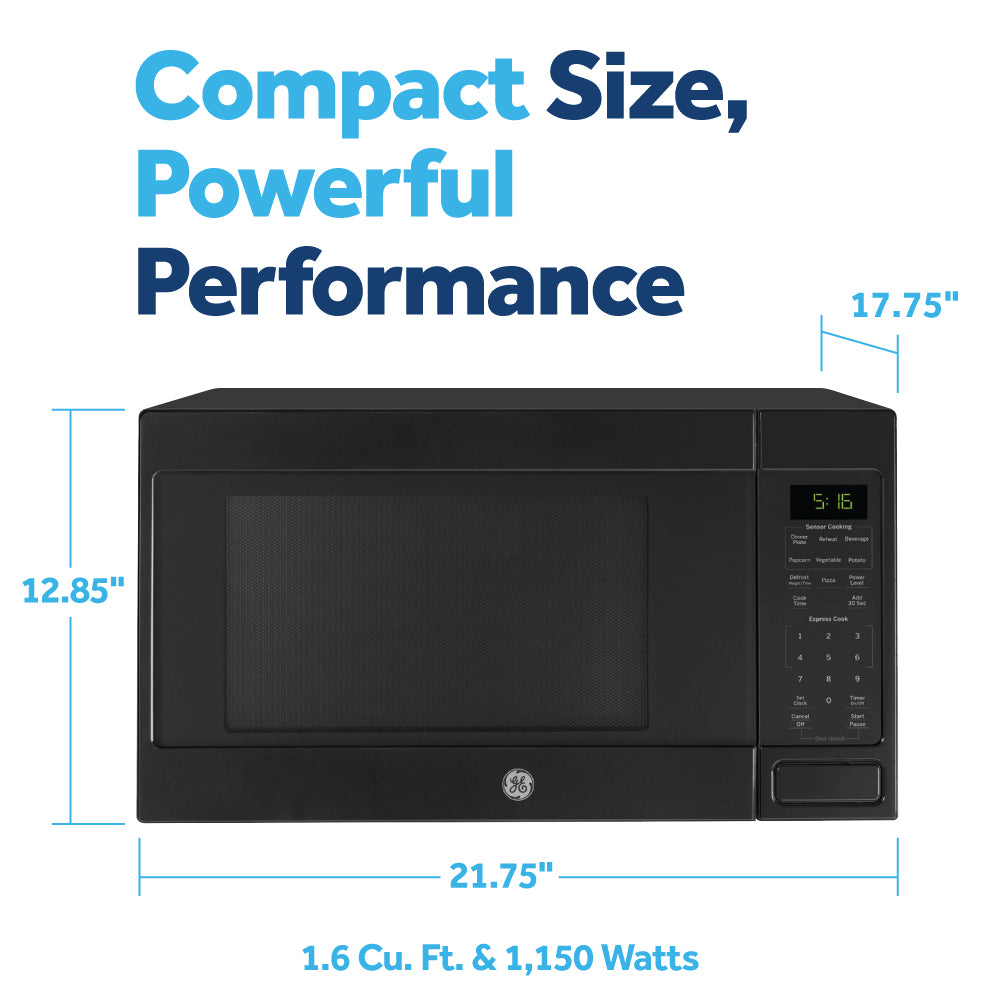 GE® 1.6 Cu. Ft. Countertop Microwave Oven