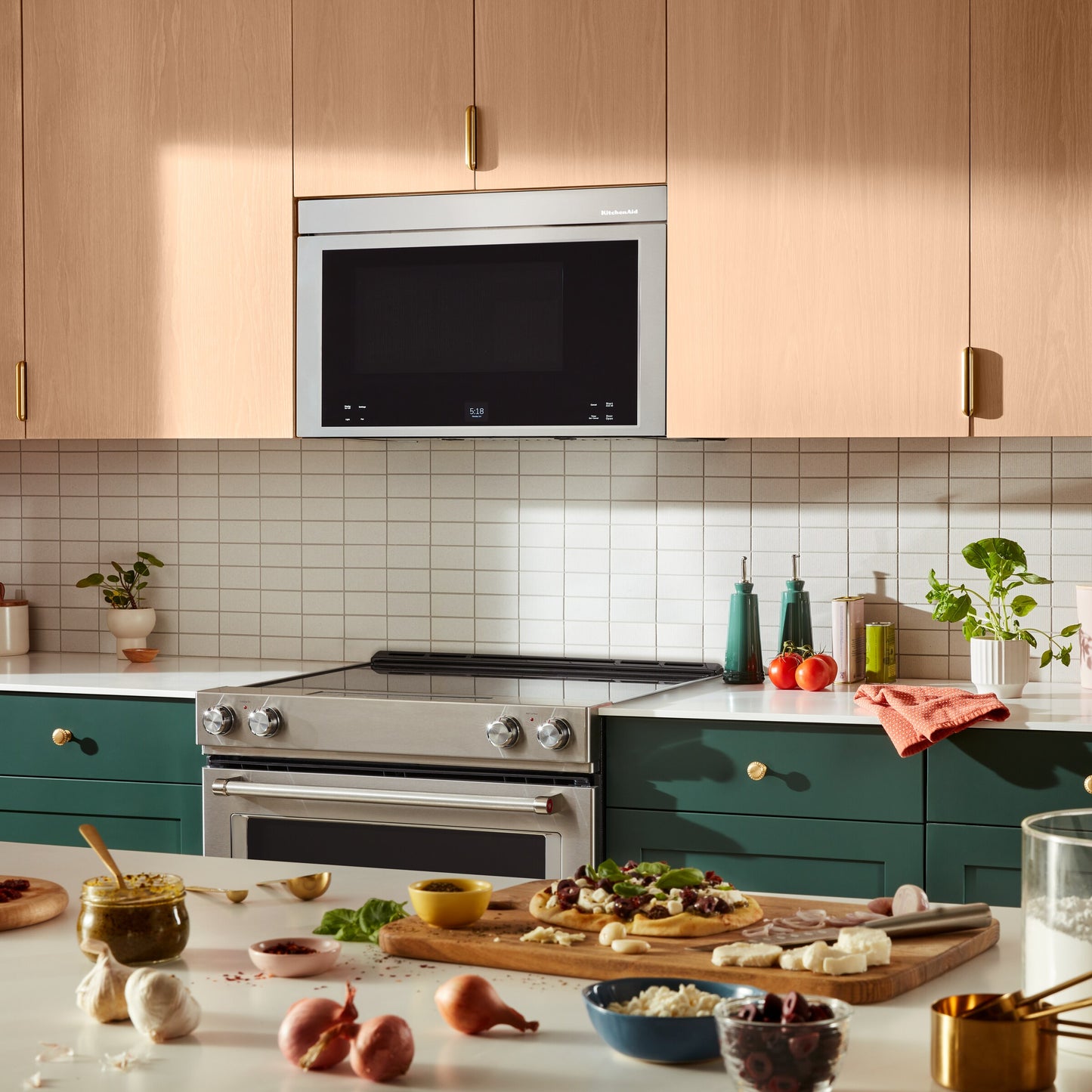 KitchenAid® Multifunction Over-the-Range Oven with Infrared Sensor Modes