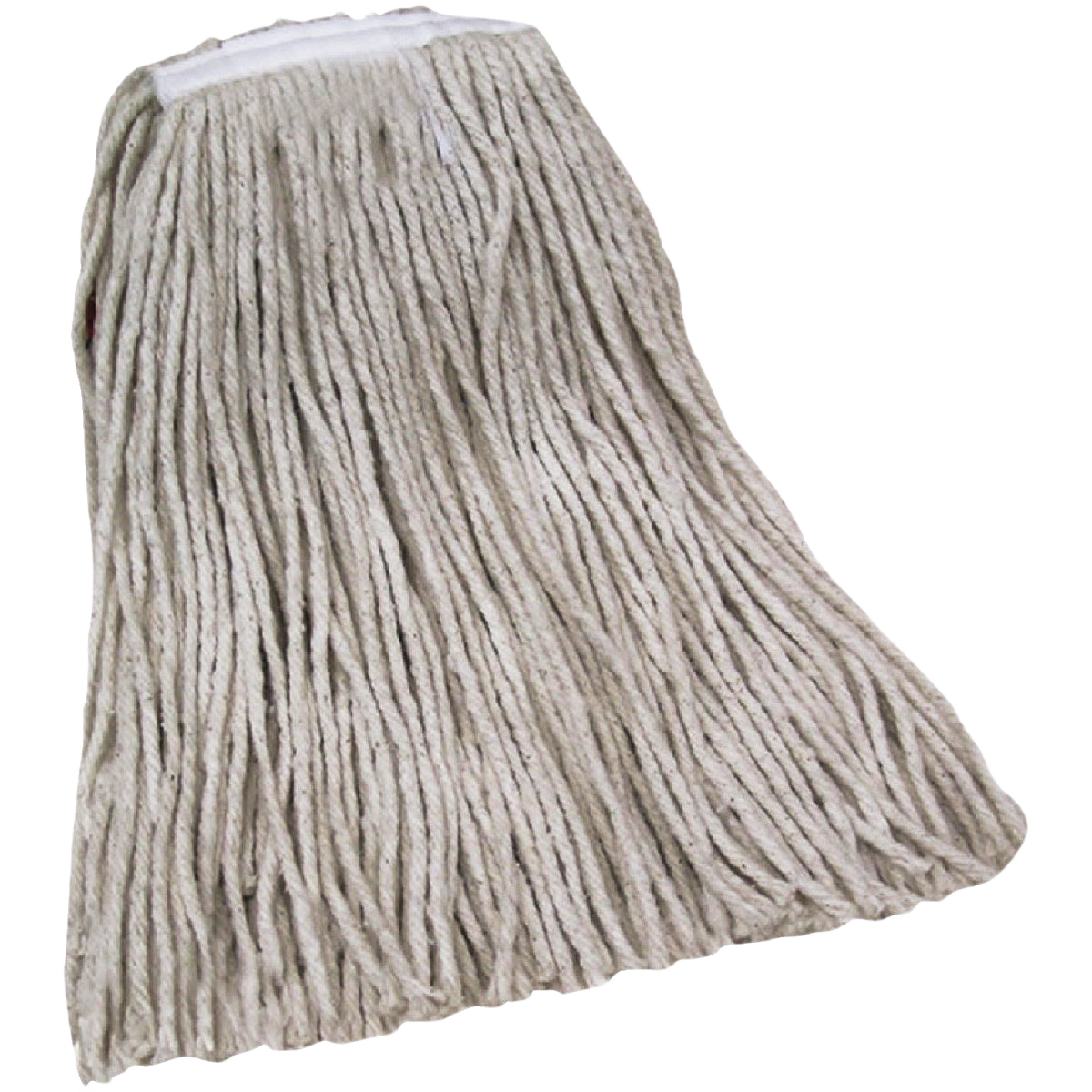 Heavy-duty 16-ply cotton mop head designed for durable floor cleaning in home improvement and cleaning tool projects