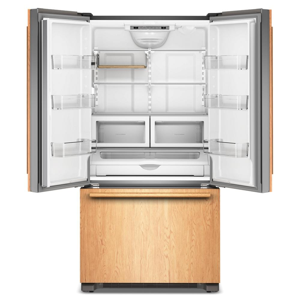 22 Cu. Ft. 36-Inch Panel-Ready Counter-Depth French Door Refrigerator with Internal Water Dispenser