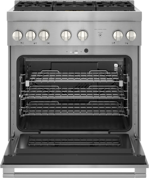 Dual Fuel Professional Range, 30'' Pro Harmony® Standard Depth, Stainless Steel