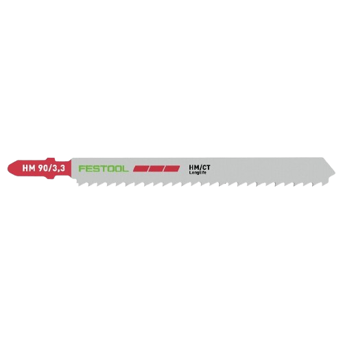 Festool jigsaw blade with carbide teeth for precise laminate and woodworking tool accessories under $50 collection