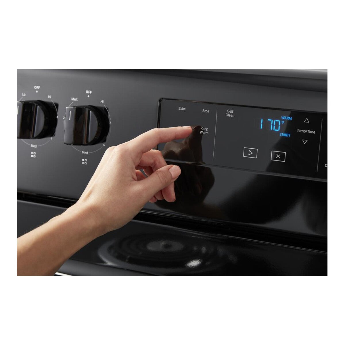 4.8 cu. ft. Electric Range with Keep Warm setting