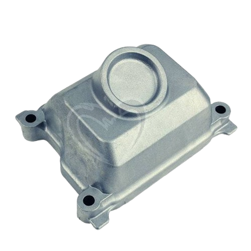 Metal valve cover part for John Deere machinery, featured in John Deere Parts & Accessories and Parts & Lubricants collections