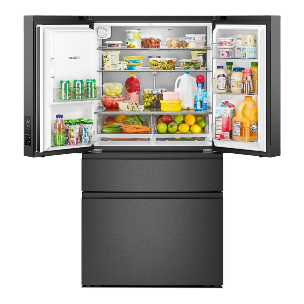 Whirlpool® 29 Cu. Ft. Family-Sized Capacity French Door Refrigerator with Flexible Temperature Drawer