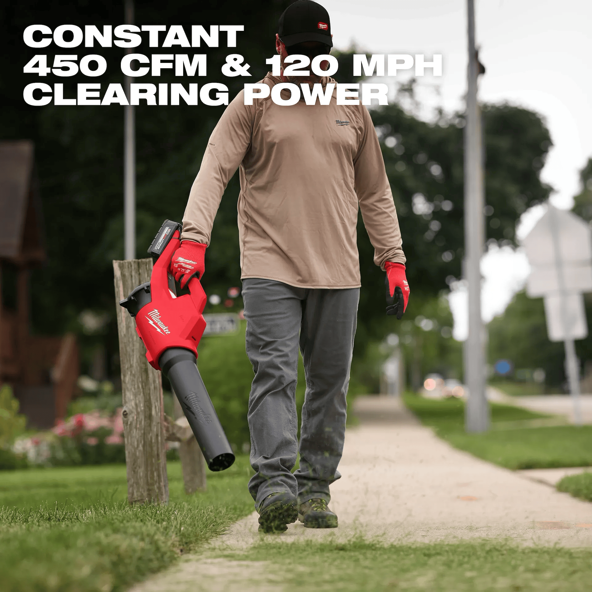 Milwaukee M18 Brushless Blower 450 CFM Lightweight & Powerful ...