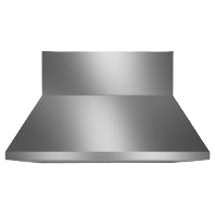 Stainless steel professional kitchen hood for over the range installation in Appliances and Kitchenware collections