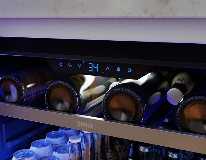 Presrv Pro Bev Cooler, 24in, UC, SS+G, 1Z