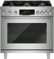 800 Series, Dual Fuel Freestanding Range, 36'', Stainless Steel