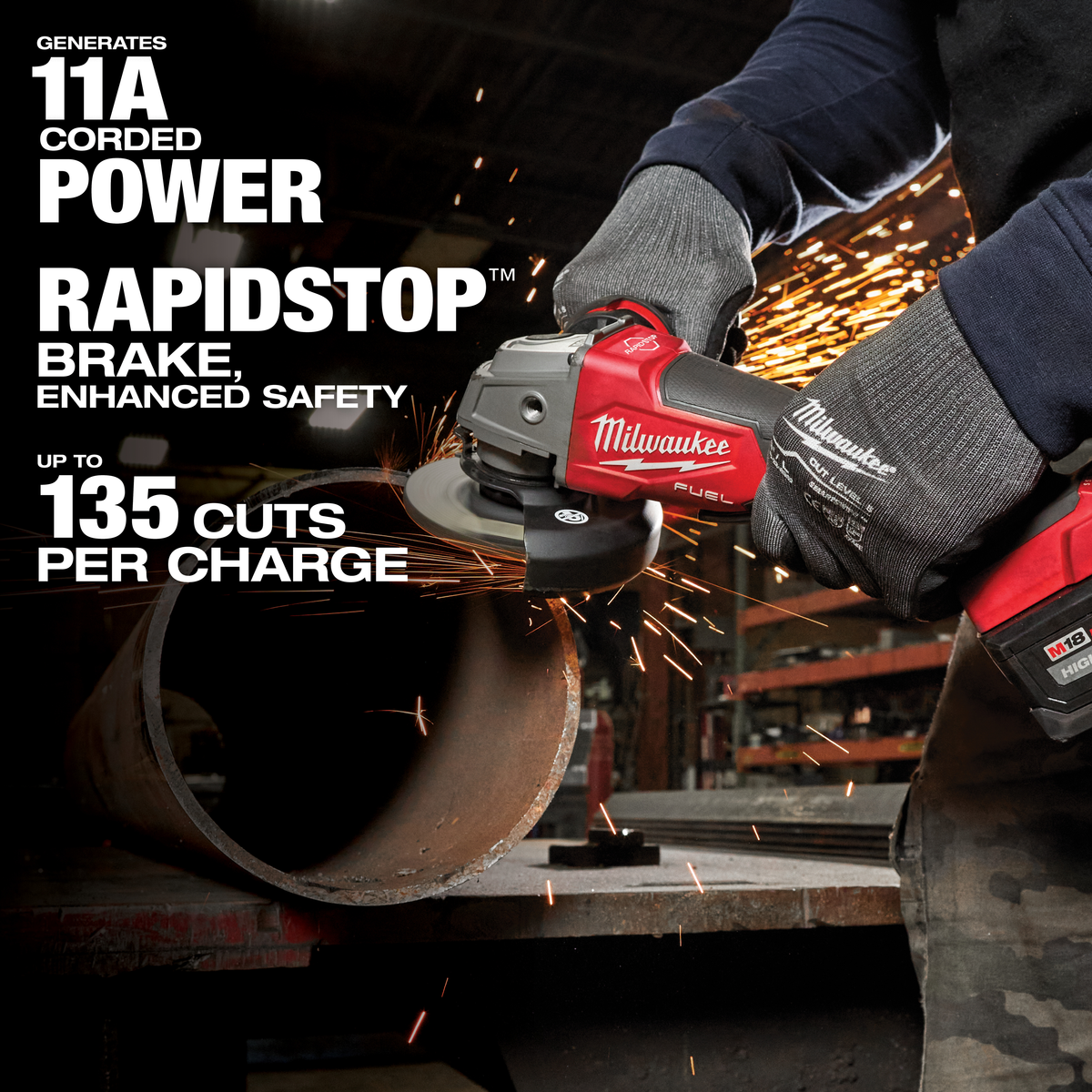 Milwaukee M18 FUEL™ 4-Tool Combo Kit w/PACKOUT
