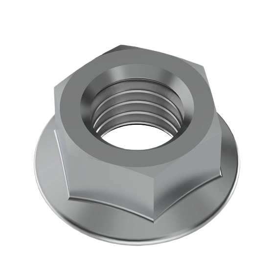 John Deere 14M7296 M10 Hexagonal Flange Nut, 5-Pack