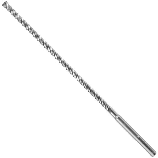 Long SDS-Max rotary hammer drill bit with carbide tip for heavy-duty concrete drilling in power tool accessories collection