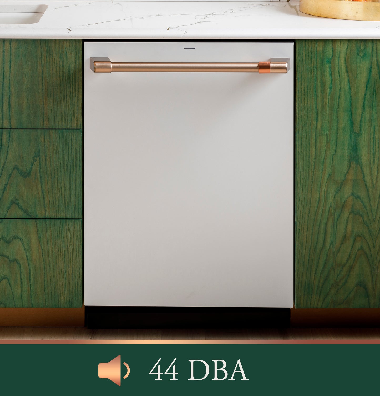 CAFÉ™ CustomFit ENERGY STAR Stainless Interior Smart Dishwasher with Ultra Wash Top Rack and Dual Convection Ultra Dry, 44 dBA