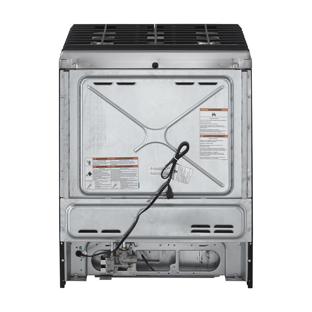 30-Inch 5 Burner Gas Convection Slide-In Range with Baking Drawer