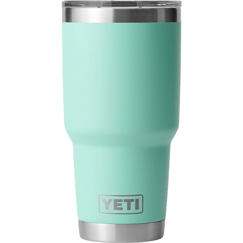 Light turquoise insulated stainless steel tumbler with clear magslider lid in Drinkware and Kitchen & Kitchenware collections under $100
