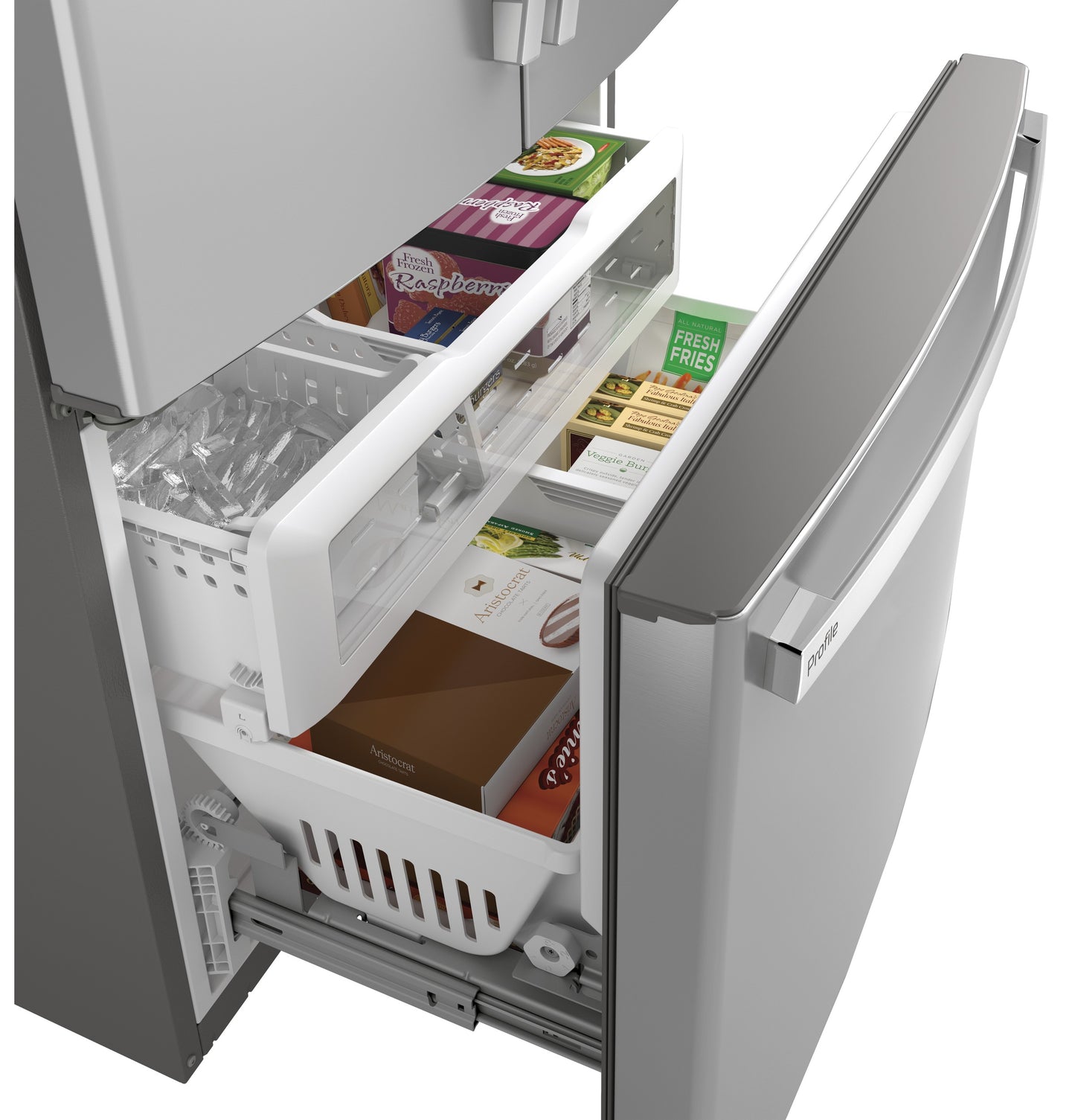 GE Profile™ ENERGY STAR® 23.1 Cu. Ft. Counter-Depth French-Door Refrigerator
