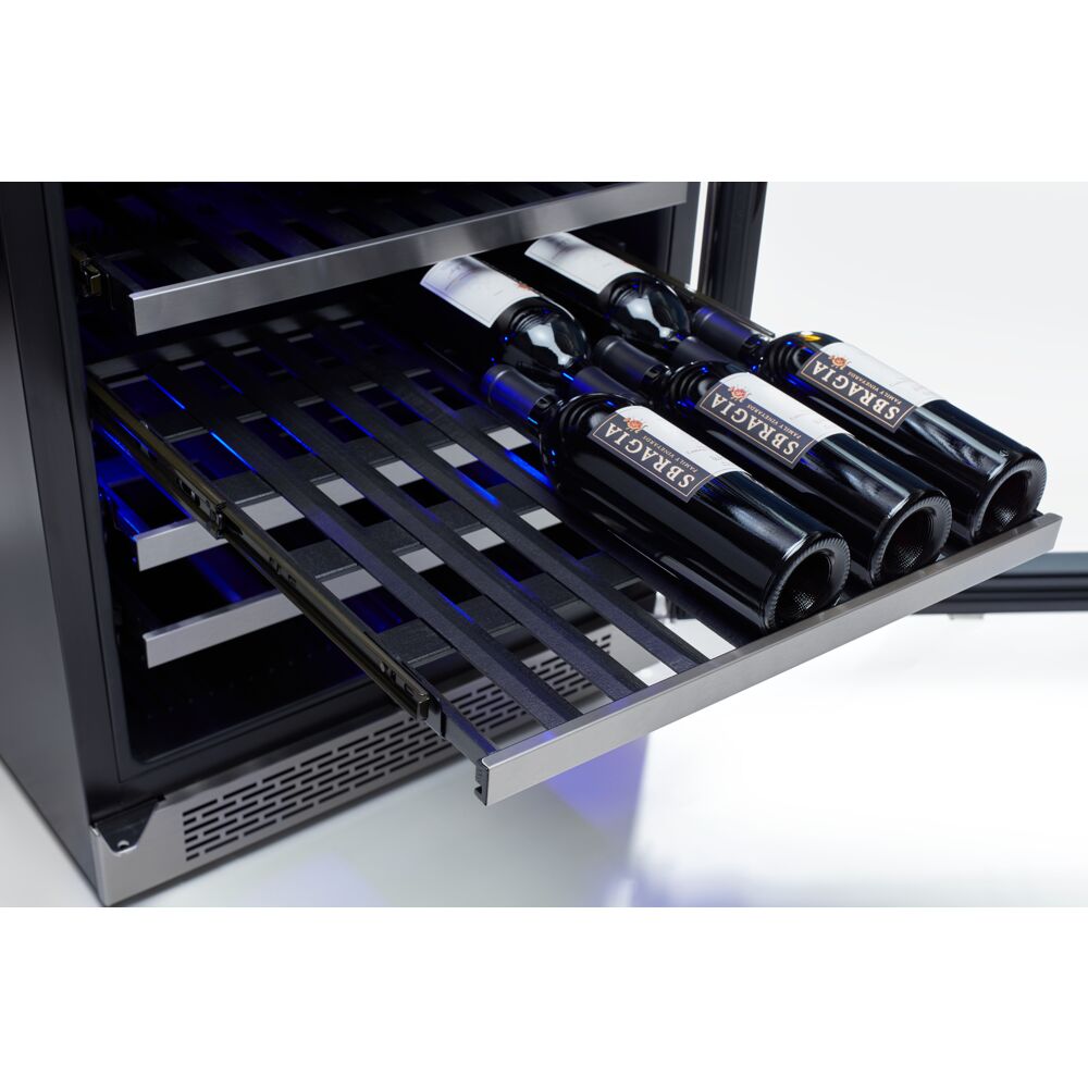 ADA Wine Cooler 24", Reversible, Dual Zone
