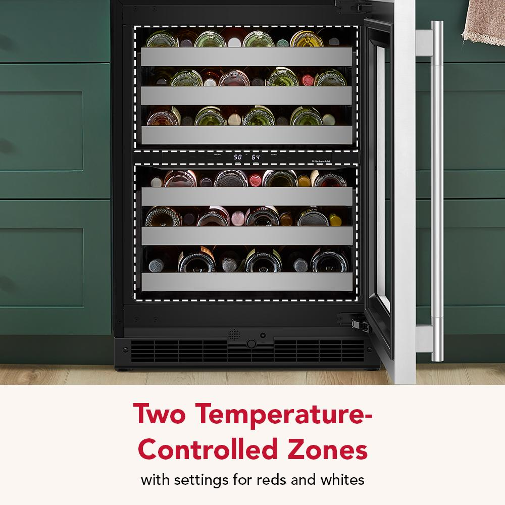 24" Panel-Ready Undercounter Wine Cellar