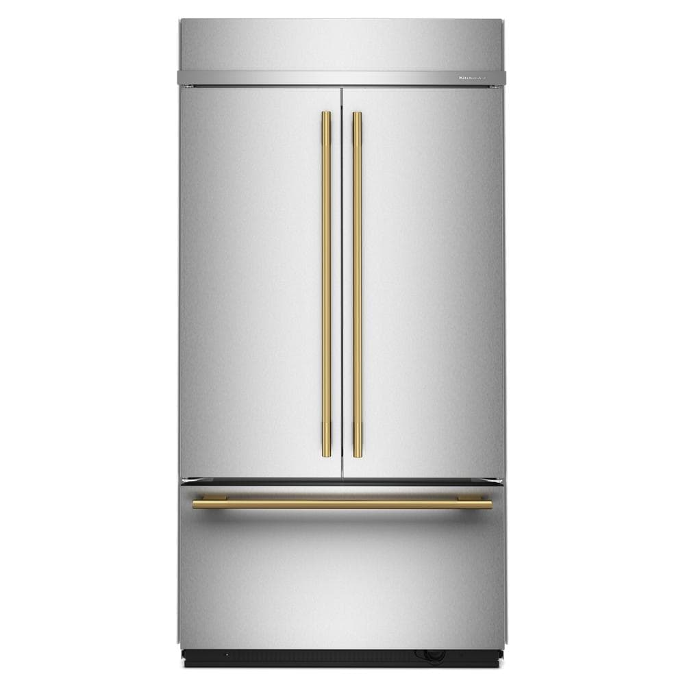 24.2 Cu. Ft. 42" Built-In French Door Bottom Mount Refrigerator with Platinum Interior