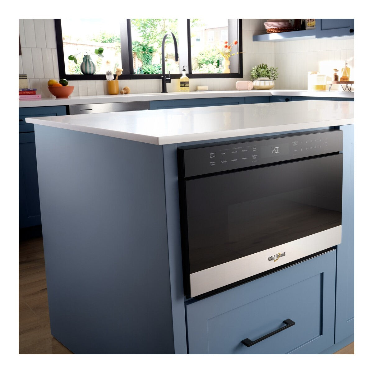 24-inch Built-in Microwave Drawer with Sensor Cooking