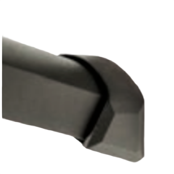 Adjustable black metal stair bracket for deck accessories and outdoor home improvement projects under $100