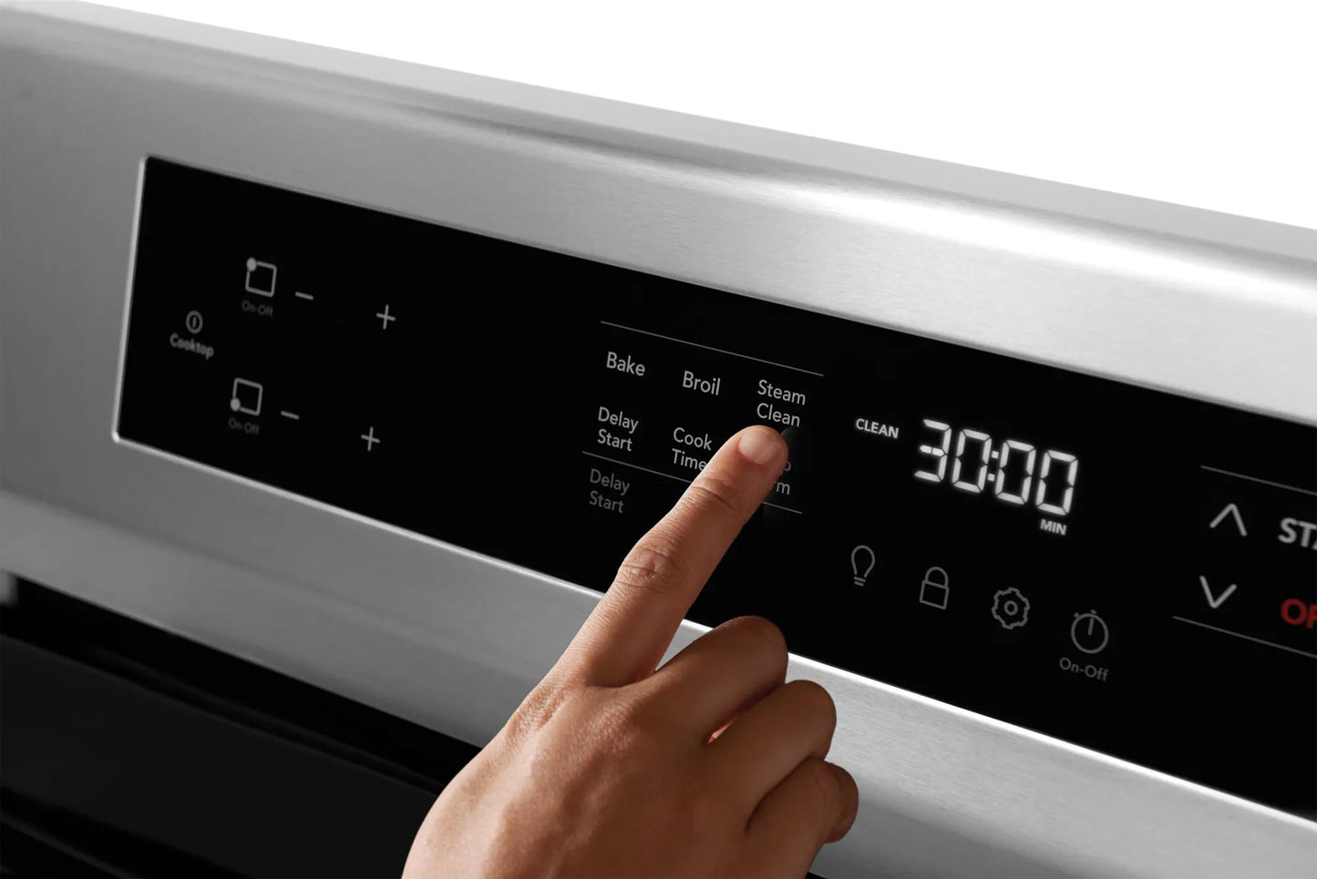 30" Rear Control Induction Range