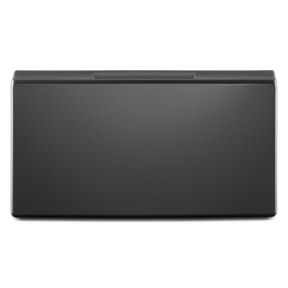 Black laundry pedestal drawer for front load washers with storage in Appliance Parts & Accessories collection