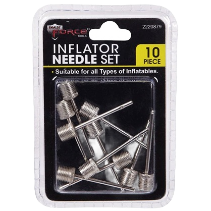 Set of 10 durable inflator needles for inflatables, ideal for outdoor games and toys, available under $50