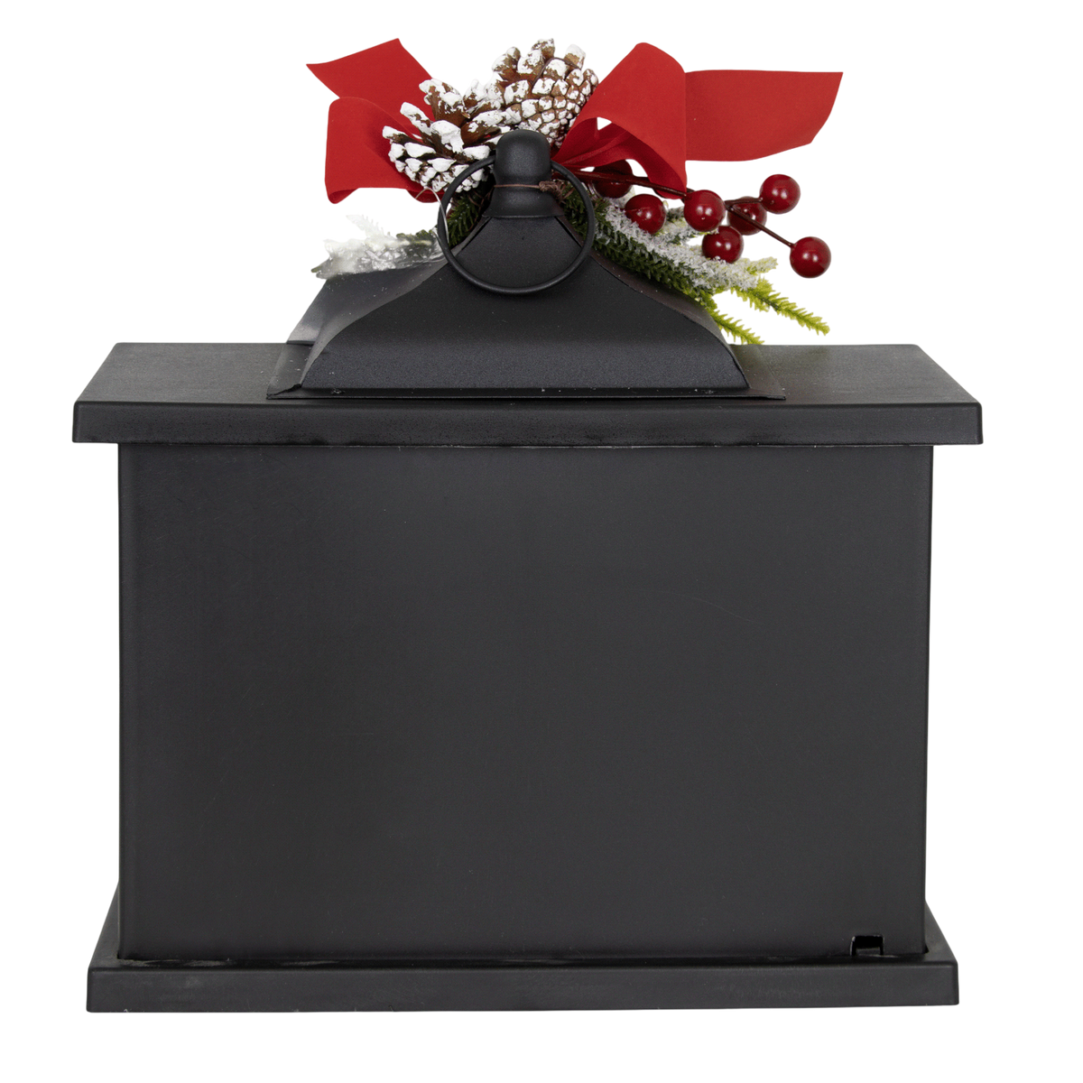 Gerson International 11" Fireplace w/Greenery Decoration