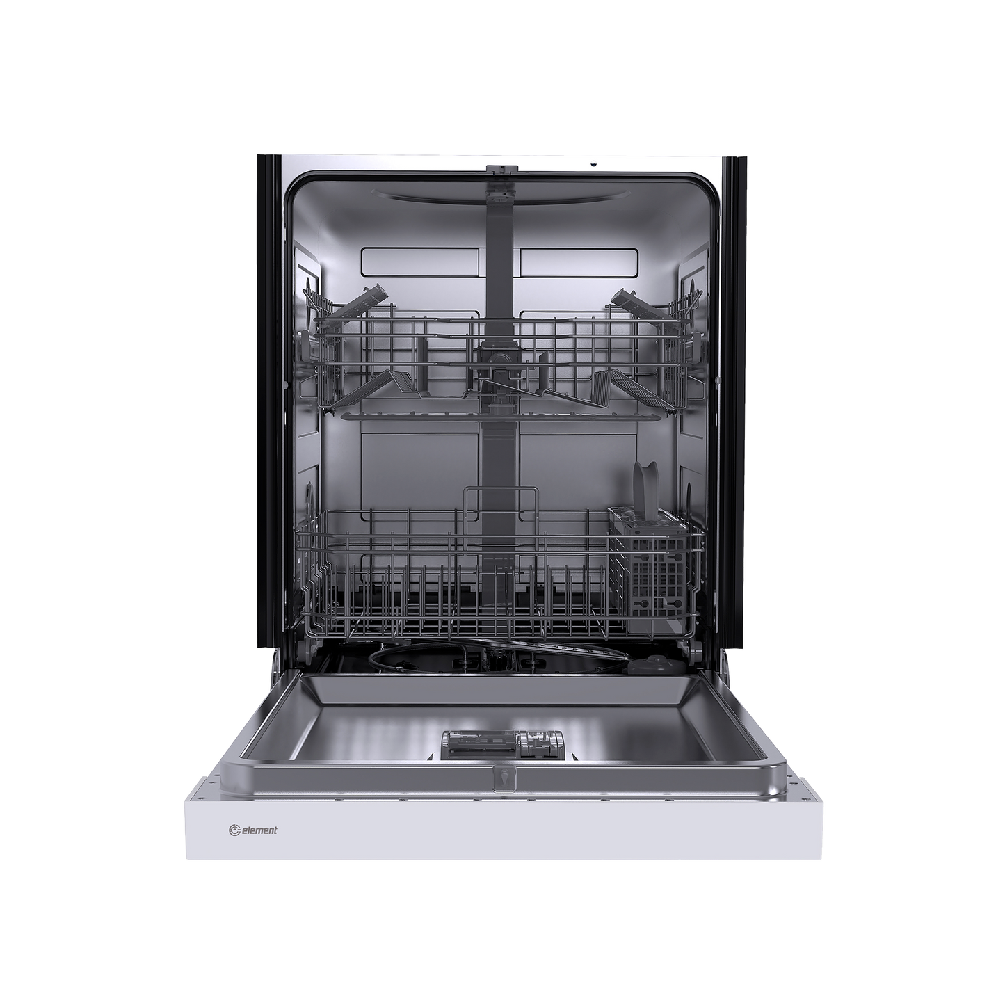 Element 24" Front Control Hybrid Dishwasher - White, Energy Star (ENB5322HECW)