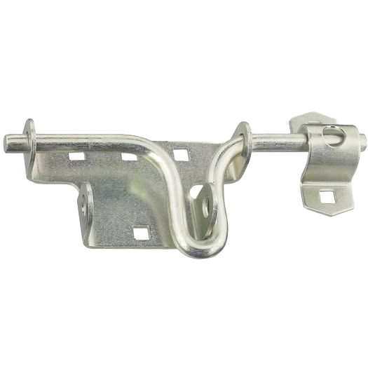 Zinc slide bolt latch for doors and gates with easy-to-use handle, part of door accessories and hardware collections.
