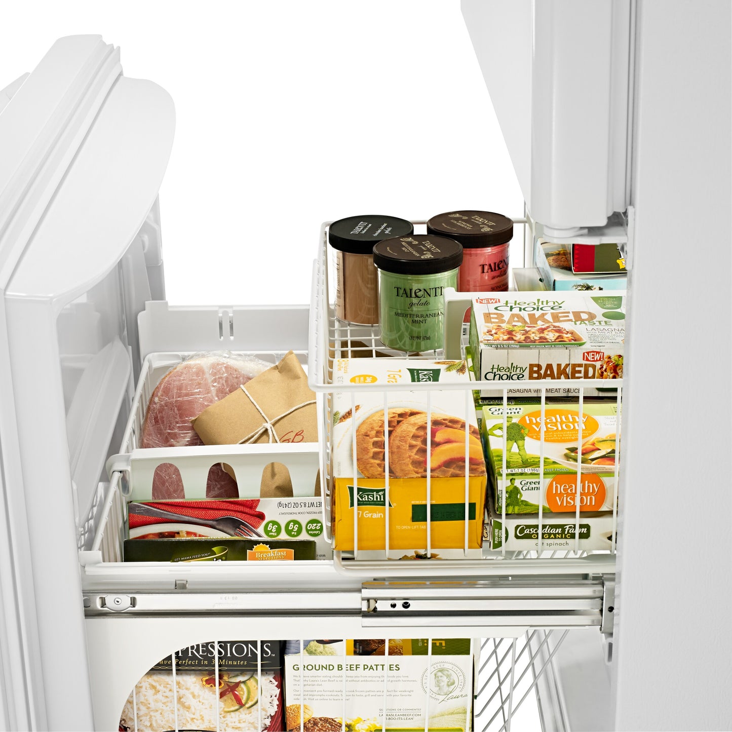 33-inch Wide Bottom-Freezer Refrigerator with EasyFreezer™ Pull-Out Drawer - 22 cu. ft. Capacity