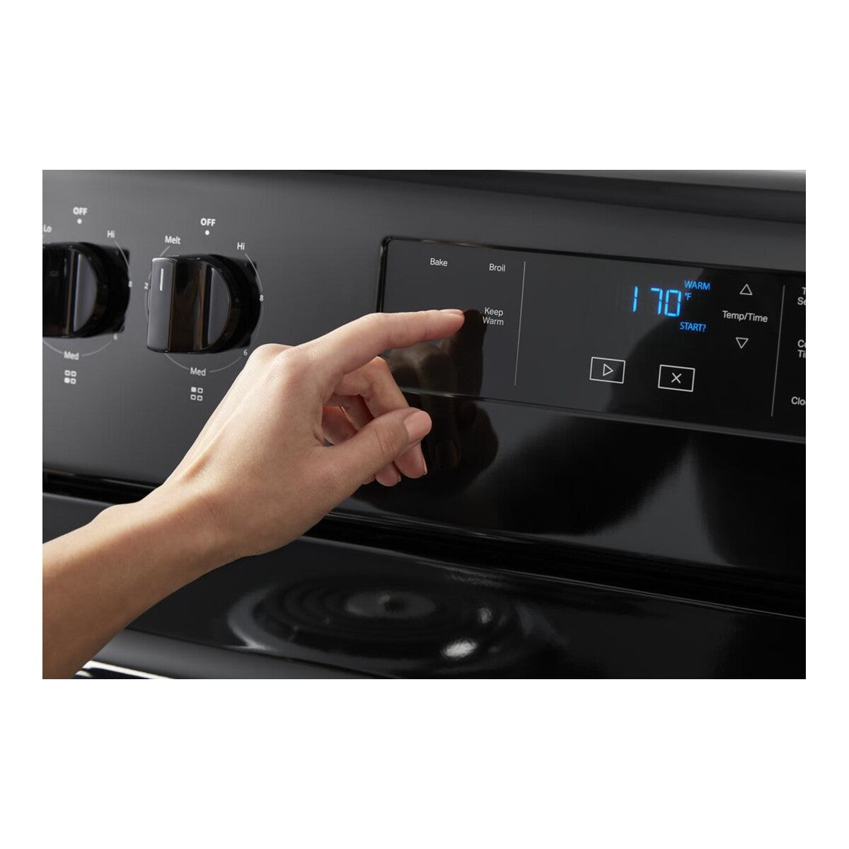 4.8 cu. ft. Electric Range with Keep Warm setting