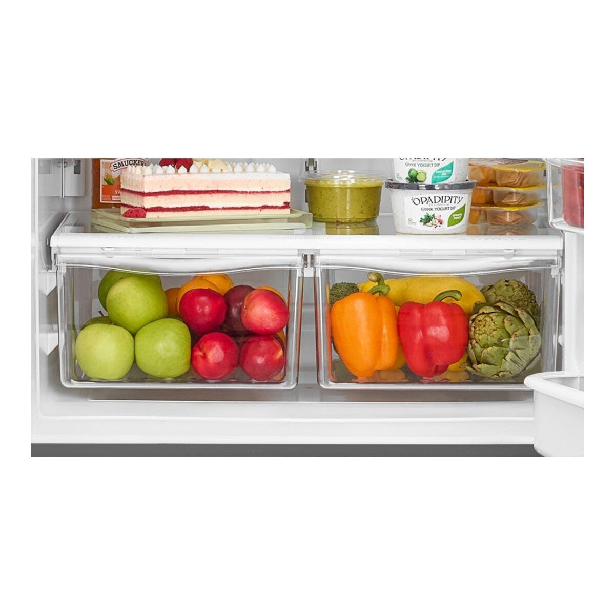 30-inches wide Bottom-Freezer Refrigerator with SpillGuard™ Glass Shelves - 18.7 cu. ft.
