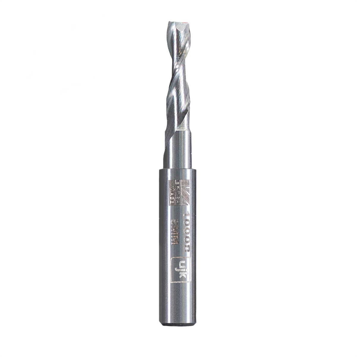 UJK 8mm x 27mm Solid Carbide Up Cut Spiral Cutter (1/2")