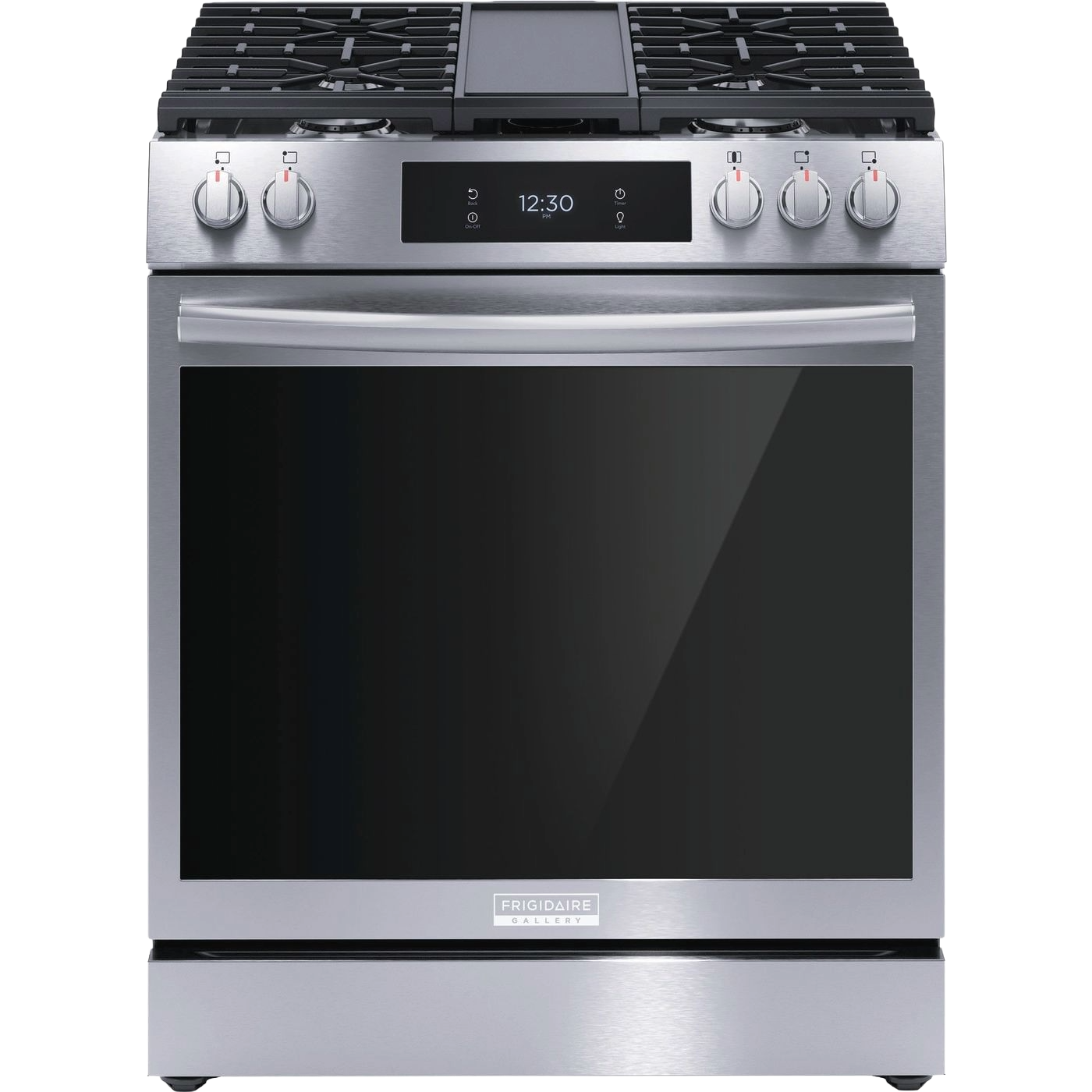 30" Front Control Gas Range with Total Convection