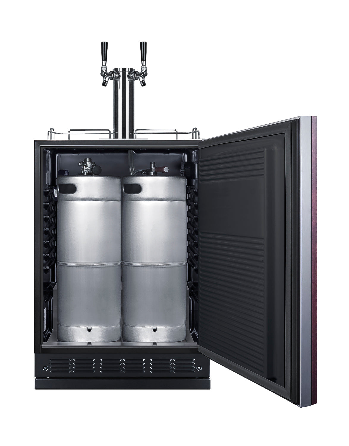 24" Wide Beer Kegerator (Panel Not Included)