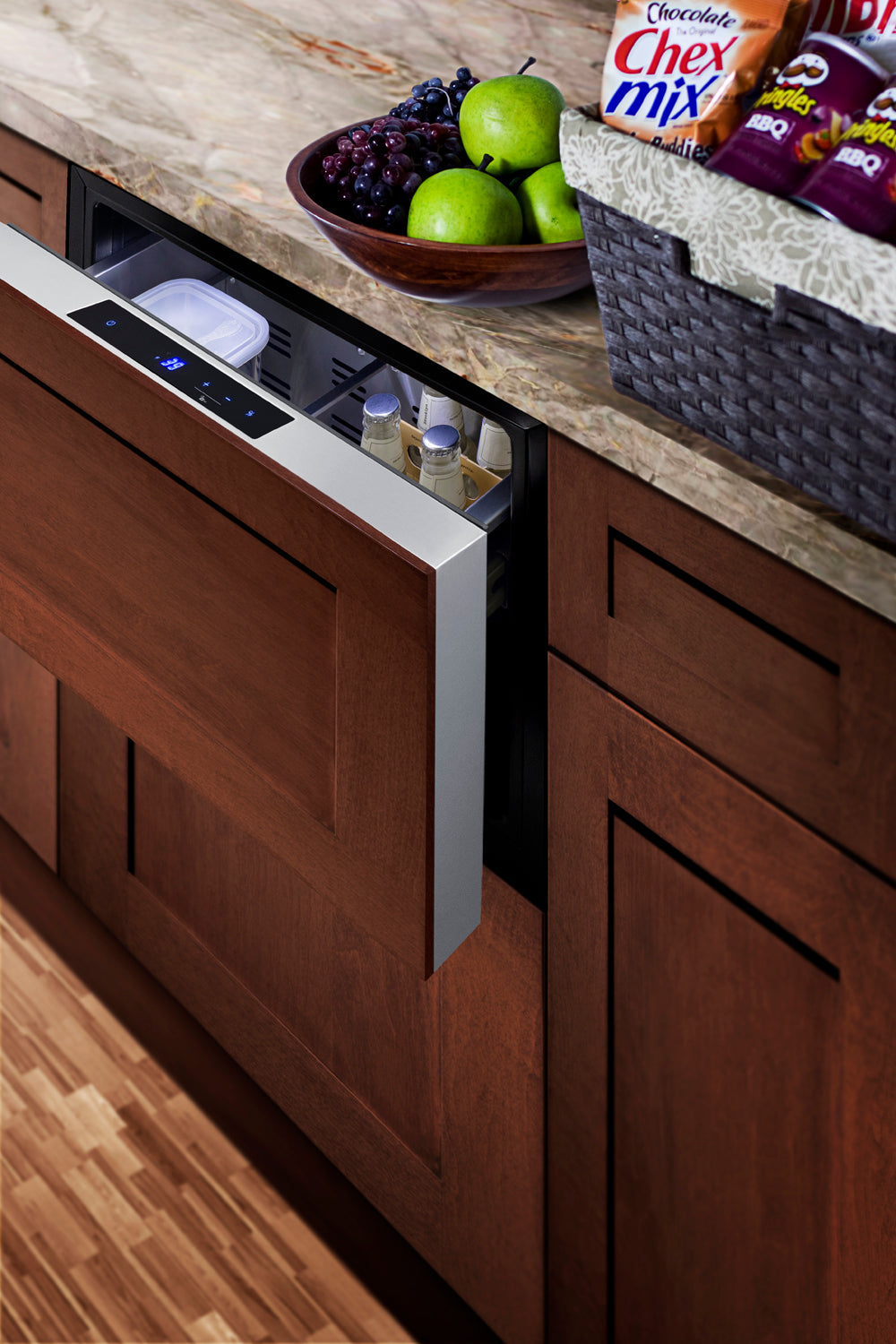 24" Wide Built-In Drawer Refrigerator