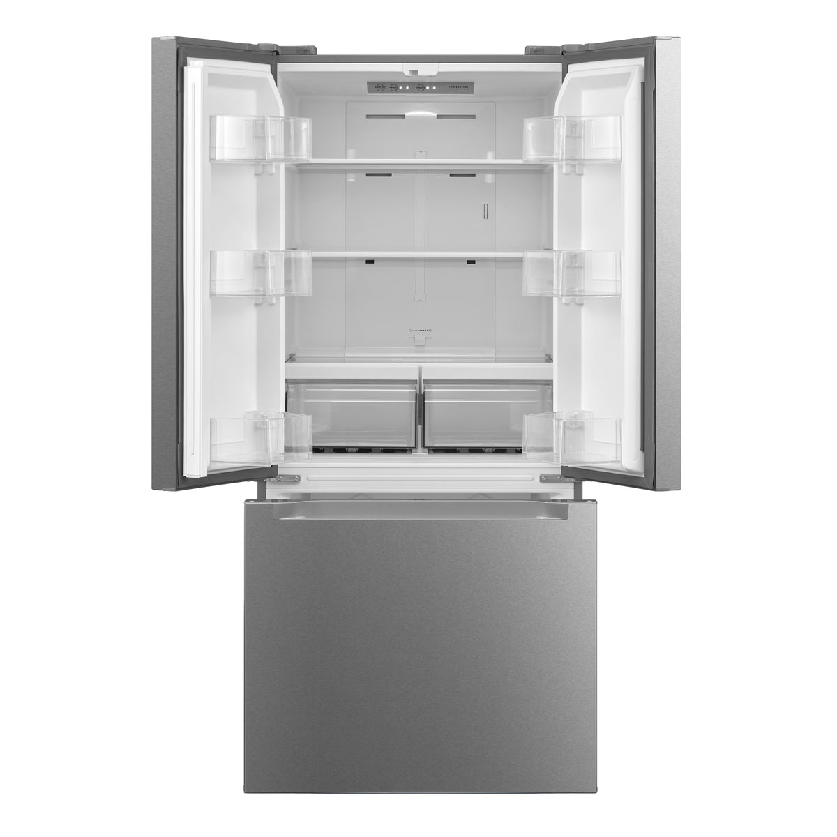 Element Electronics 18.4 cu. ft. French Door Refrigerator - Stainless Steel, ENERGY STAR (ERFD19CGCS)