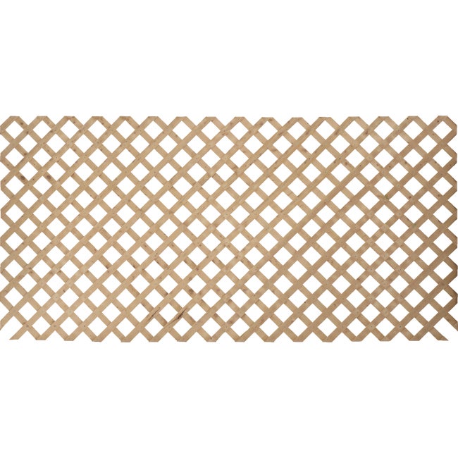 ProWood 4 ft. x 8 ft. x 3/4 in. Pressure-Treated Wood Lattice (Heavyweight)