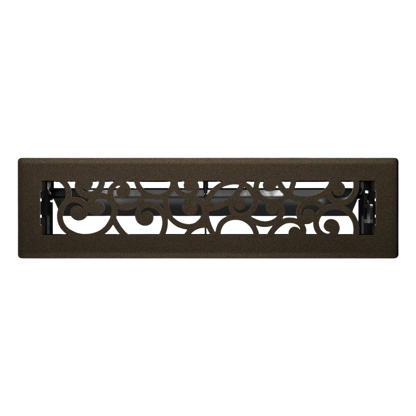 Bronze Age steel floor register with ornamental scroll design for home improvement and plumbing under $50 collection
