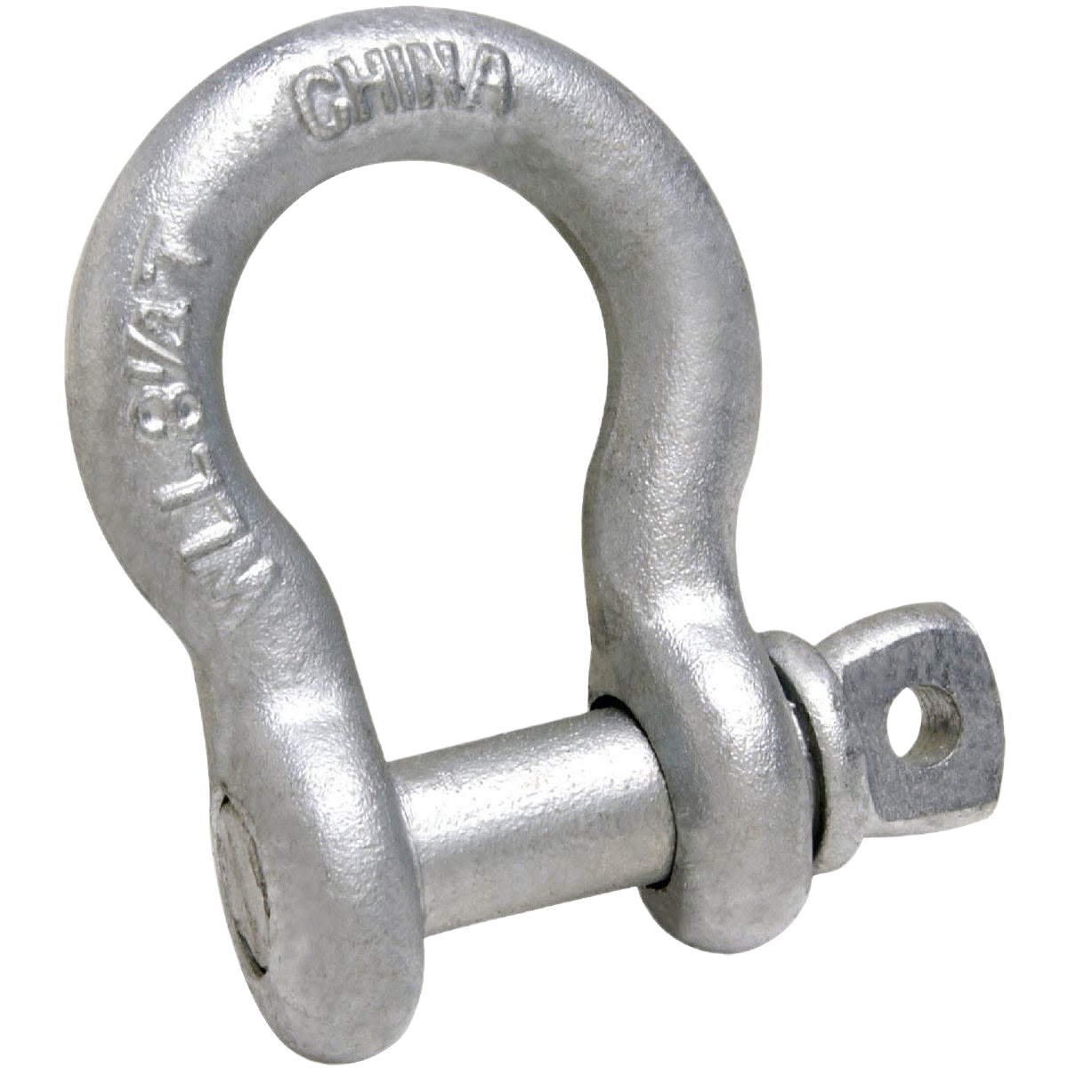 Galvanized steel screw pin anchor shackle for heavy-duty fastening in Hardware and Fasteners collections